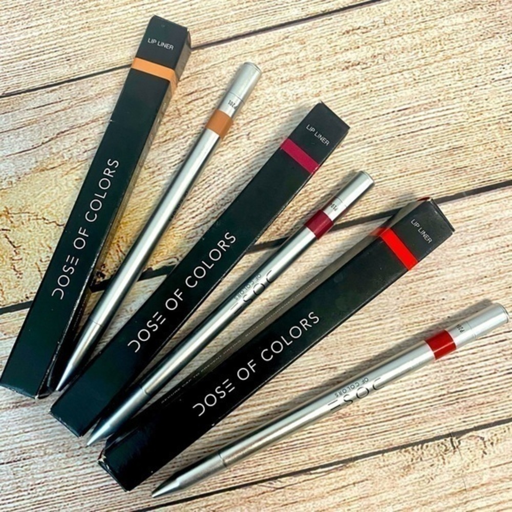 Dose Of Colors Lip Liner In Upbeet, Snappy, & Undressed Set of 3
